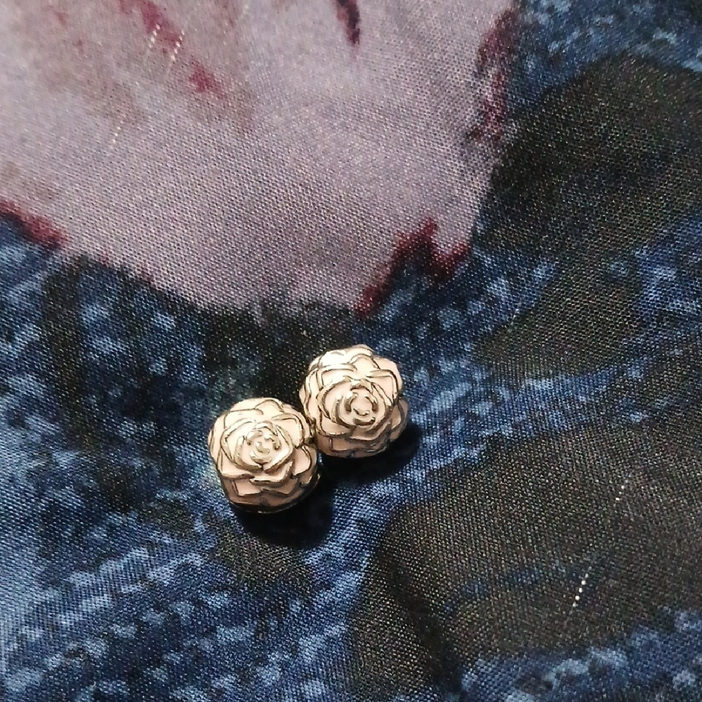 Pandora Flower Clasp Spacers